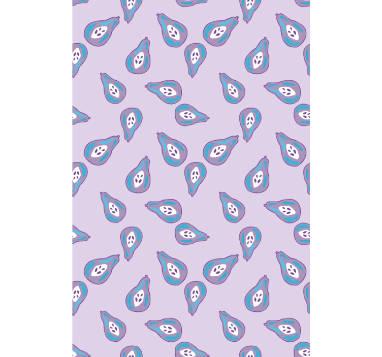 Päärynä kuvio hedelmä- ja vihannes Rullaverho - Tenstickers