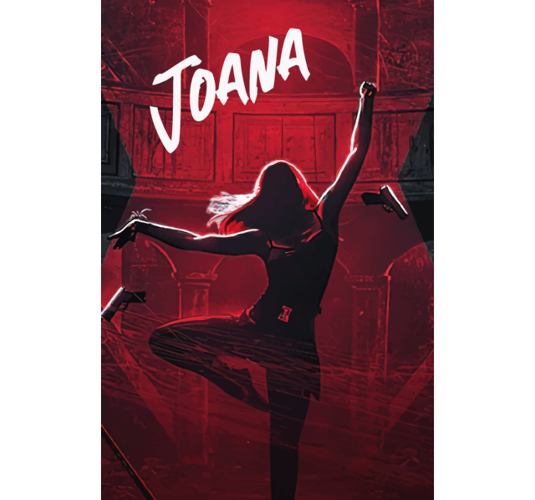 Dynaaminen tanssiasento personoitava rullaverho - Tenstickers