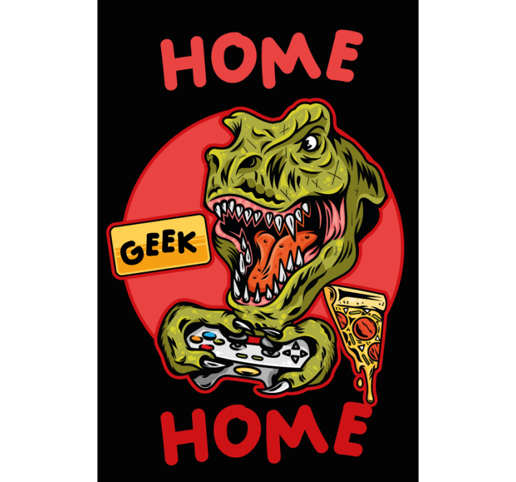 Koti geek koti geek rullaverho - Tenstickers