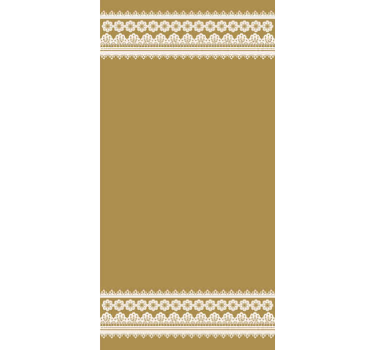 Pitsi ornamentti olohuone rullaverho - Tenstickers