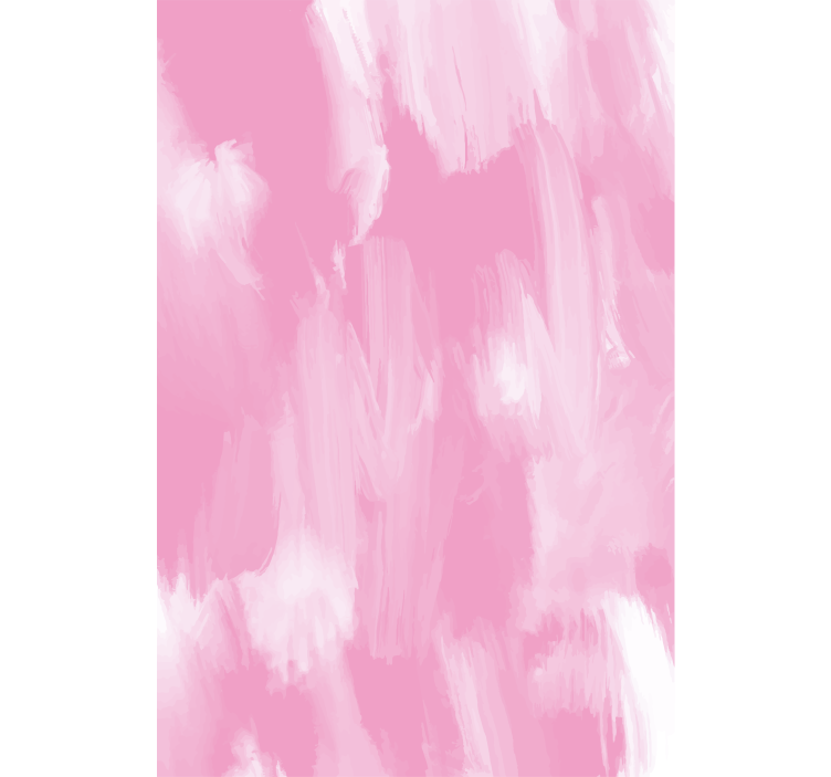 Pehmeät vaaleanpunaiset vedot kuvioitu rullaverho - Tenstickers