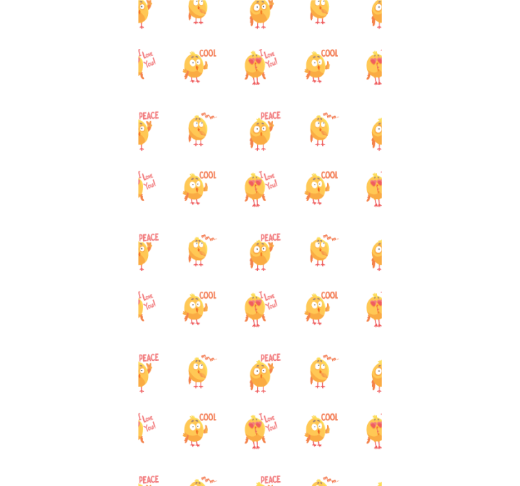 Suloisia lintujen ilmeitä eläinkuviollinen rullaverho - Tenstickers