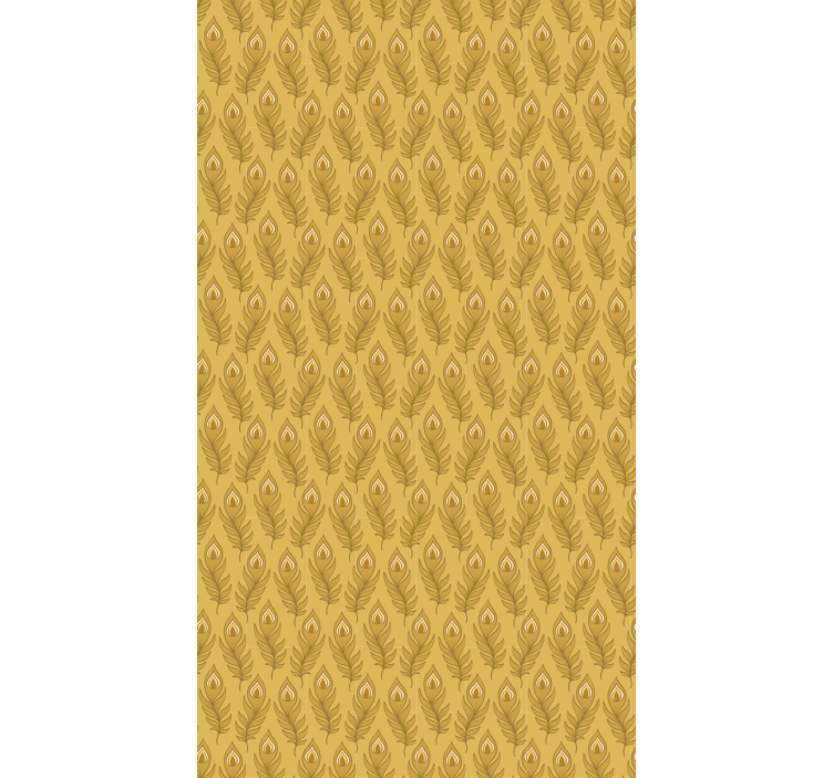 Siro lehtikuvio kukat ja kasvit rullaverho - Tenstickers