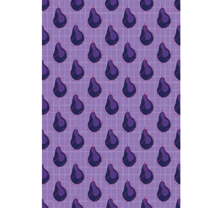 Viikuna kuviointi hedelmäkuvioitu rullaverho - Tenstickers