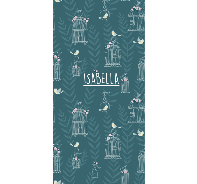 Pohjoismaiset kukat räätälöity painettu ikkuna - Tenstickers