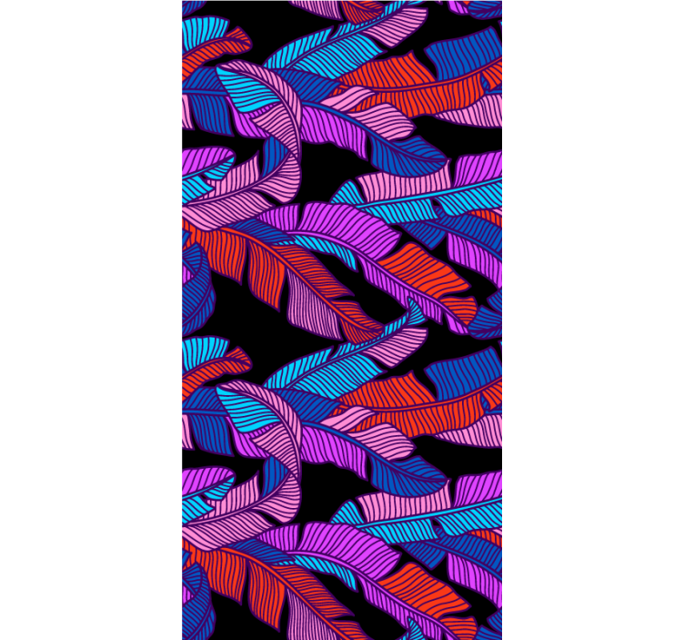 Sähköinen piippukuvio alkuperäinen rullaverho - Tenstickers