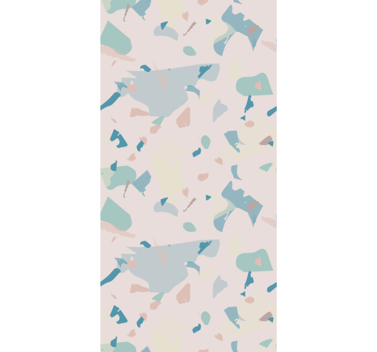 Terrazzo laatat ja laatat tekstuuri kuvio rullaverhot - Tenstickers