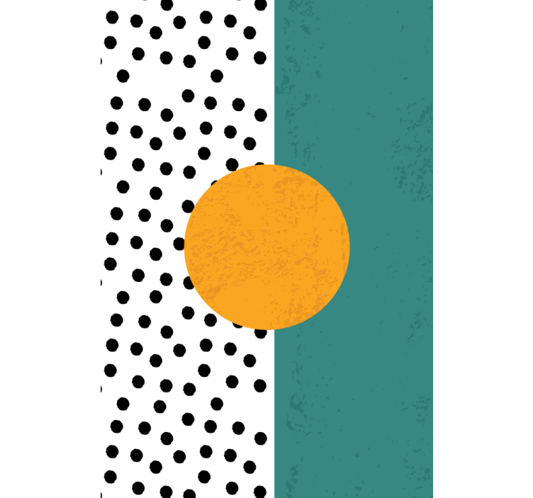 Nykyaikainen pistesuunnittelu moderni rullaverho - Tenstickers