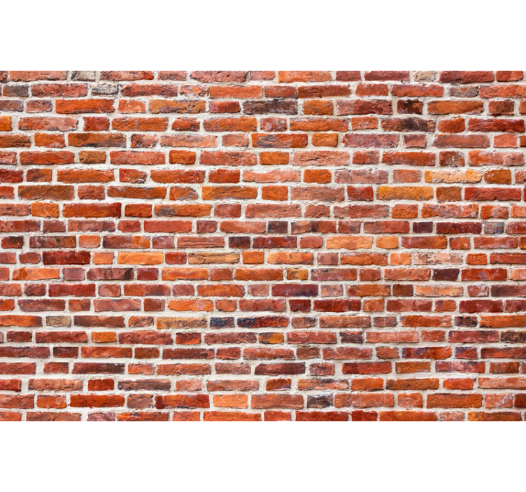 Maalaismainen tiilikuvio kuvioitu rullaverho - Tenstickers