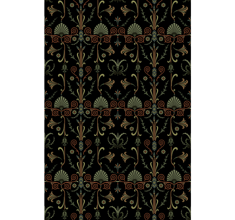 Siro lehtien motiiveja rullaverho keittiöön - Tenstickers