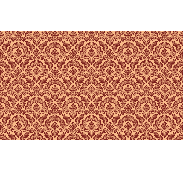 Monimutkainen kukkateema tyylikäs rullaverho - Tenstickers