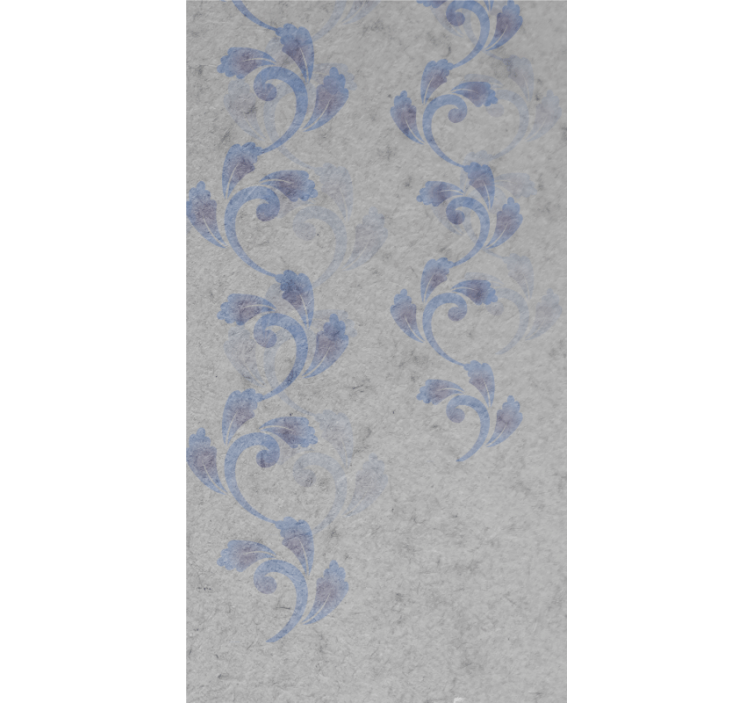 Kasvitieteellinen nouseva teema kukat ja kasvit rullaverho - Tenstickers