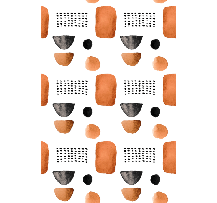 Minimalistisia geometrisia muotoja toimiston rullaverho - Tenstickers