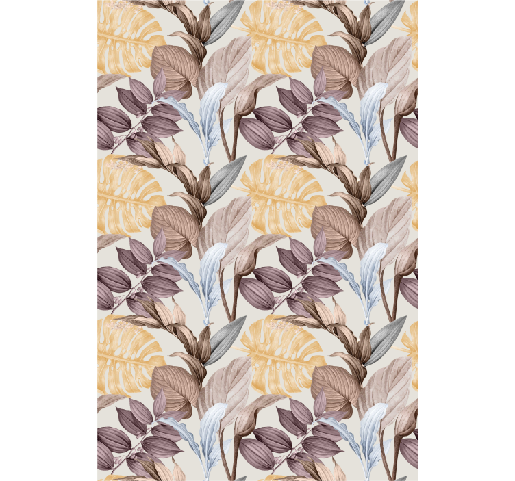 Trooppiset kasvit xxl kukkaRullaverhot - Tenstickers