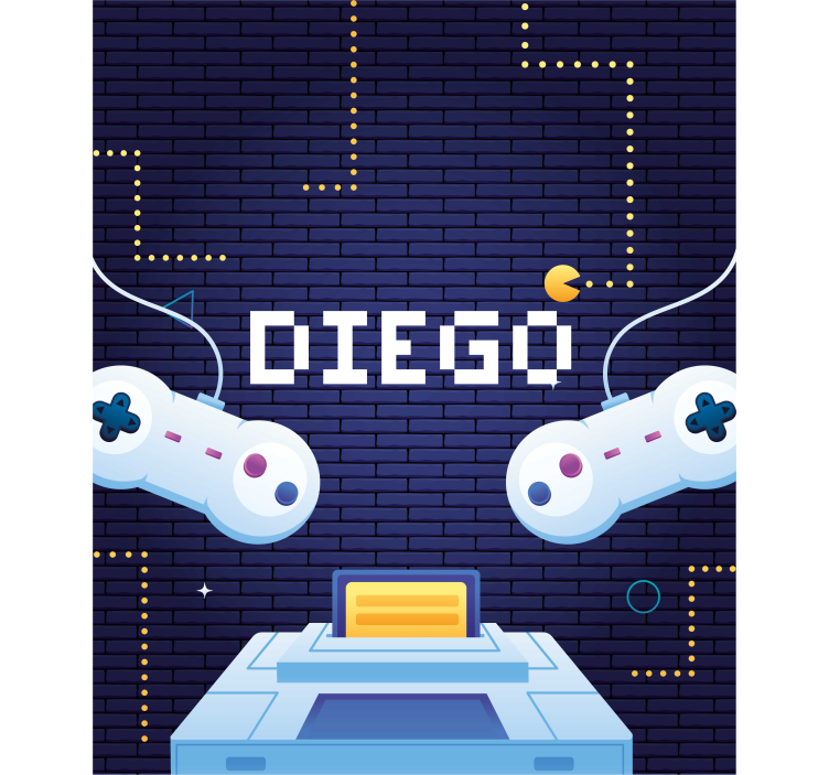 Videopelien mukautettu painettu ikkunavarjostin - Tenstickers