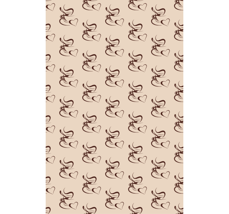 Kahvin ystäville kuva rullaverho keittiöön - Tenstickers