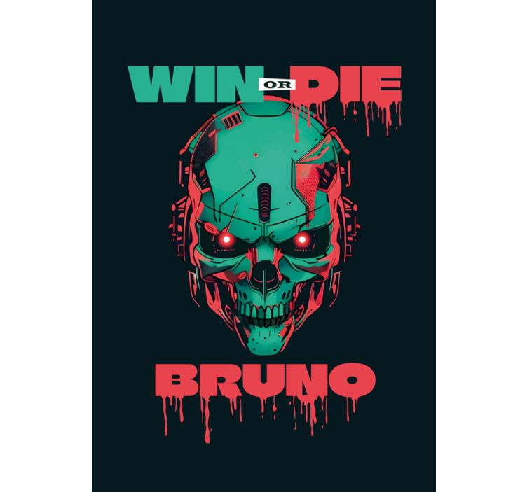 Kyberkallo, jossa on nimi geek-tyylinen rullaverho - Tenstickers