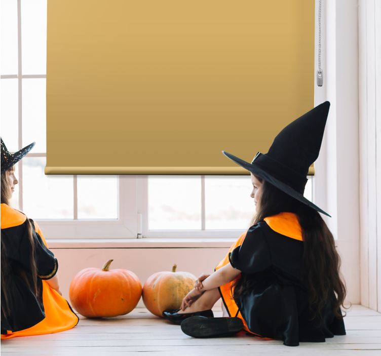 Okran väriset toimistoverhot - Tenstickers