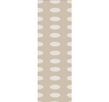 Soikeakuviollinen rullaverho - Tenstickers