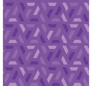 Geometriset lilan sävyt rullaverho olohuoneeseen - Tenstickers
