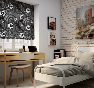 Graffitit kalloilla rullaverho teini-ikäiselle - Tenstickers