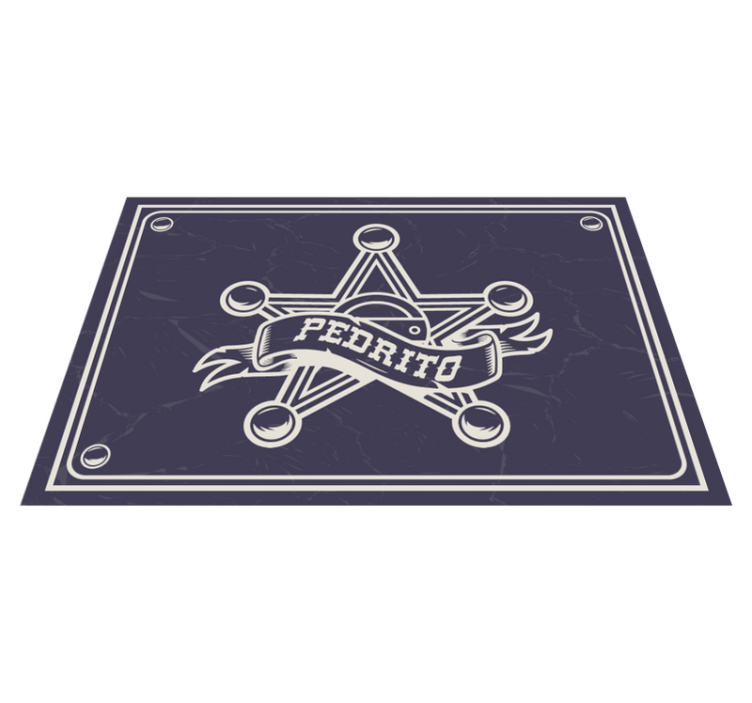 Hieno sheriffi pöytätabletti nimellä - Tenstickers