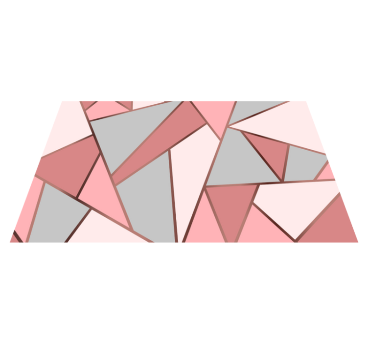 Alkuperäinen pöytätabletti geometriset pastellikuviot - Tenstickers