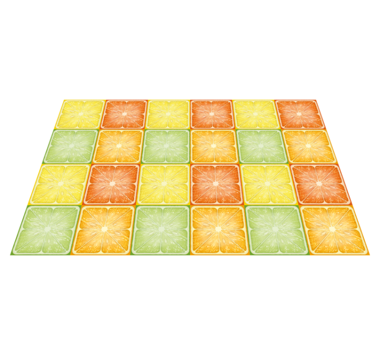 Alkuperäinen pöytätabletti sitrushedelmäviipalekuvio - Tenstickers