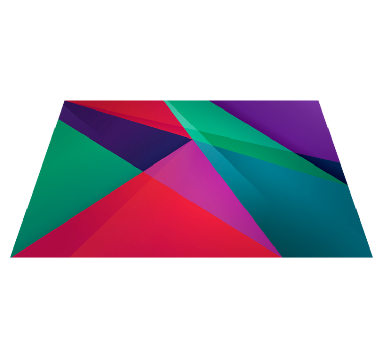 Pöytätabletti moderni geometrinen värikäs muotoilu - Tenstickers