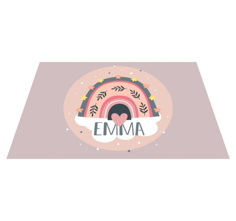 Sateenkaari nimillä lapsille pöytätabletti nimellä - Tenstickers