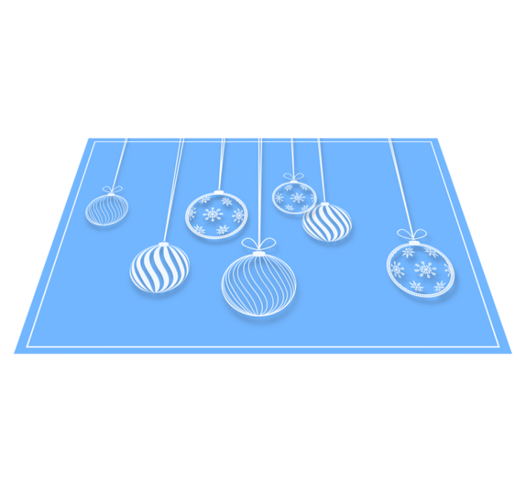 Jouluinen pöytätabletti roikkuvat joulukoristeet - Tenstickers