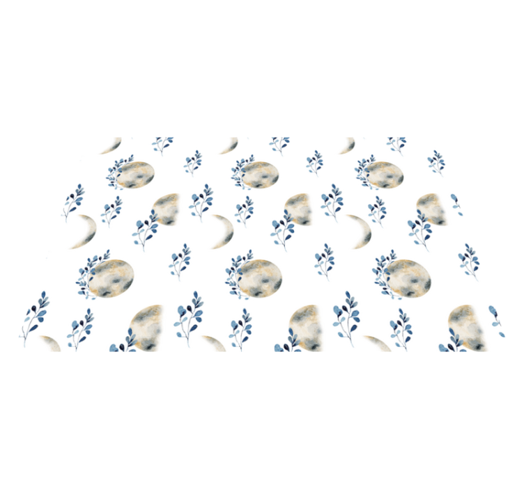 Alkuperäinen pöytätabletti taivaalliset kuun kuviot - Tenstickers