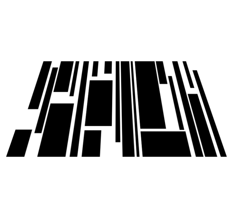 Pöytätabletti moderni geometrinen asettelu - Tenstickers