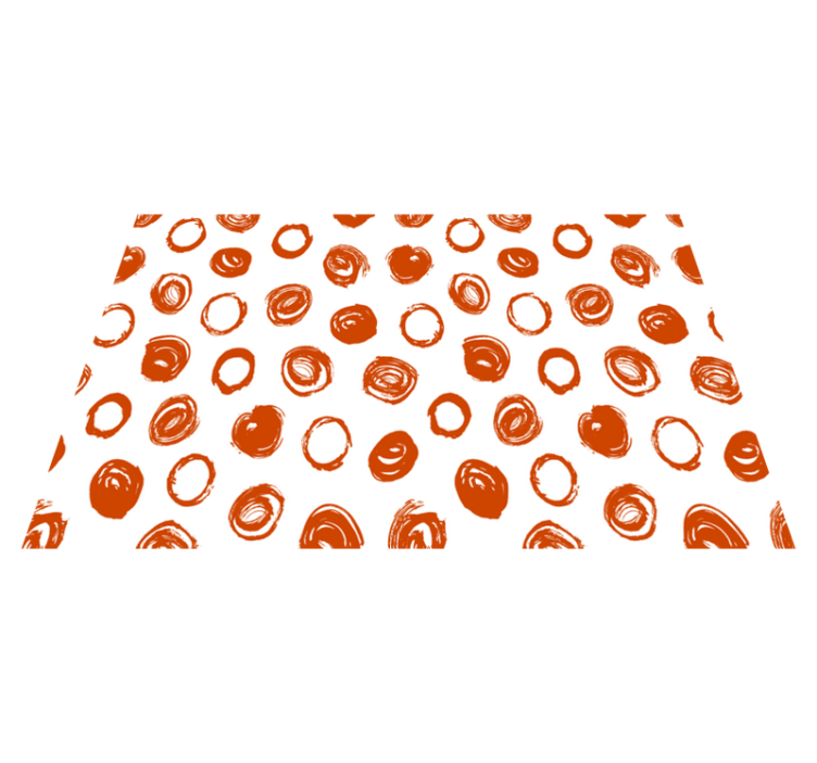 Pyöreä siveltimenjälki pöytätabletti - Tenstickers