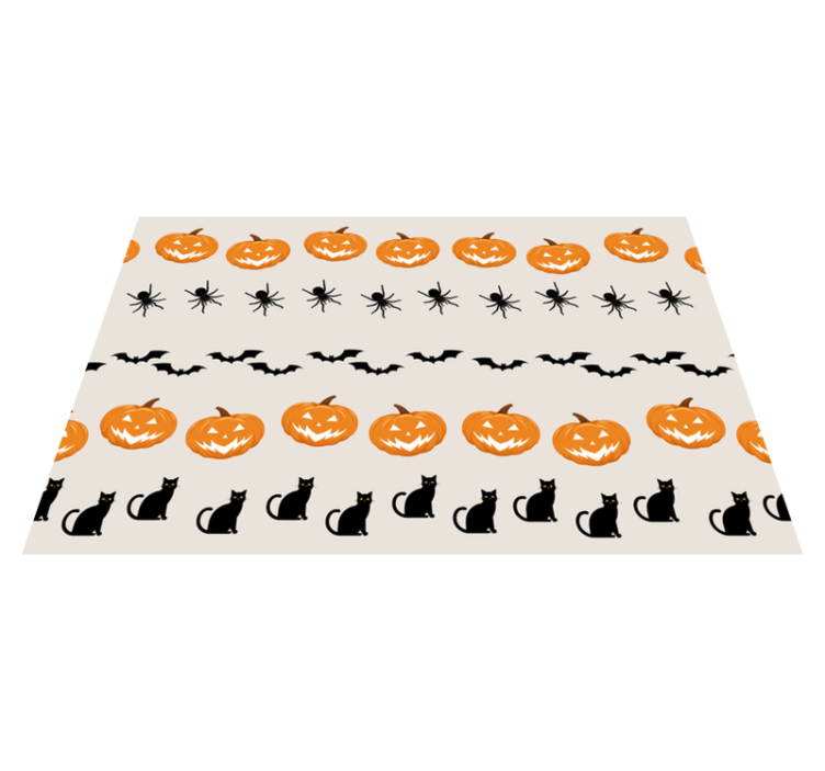 Kurpitsapunkki-kissa halloween pöytätabletti - Tenstickers