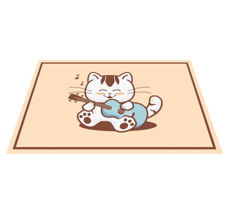 Musikaalinen kissa hahmo lasten pöytätabletti - Tenstickers