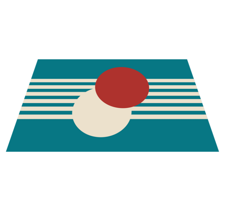 Abstraktit värikkäät muodot pöytätabletti moderni - Tenstickers