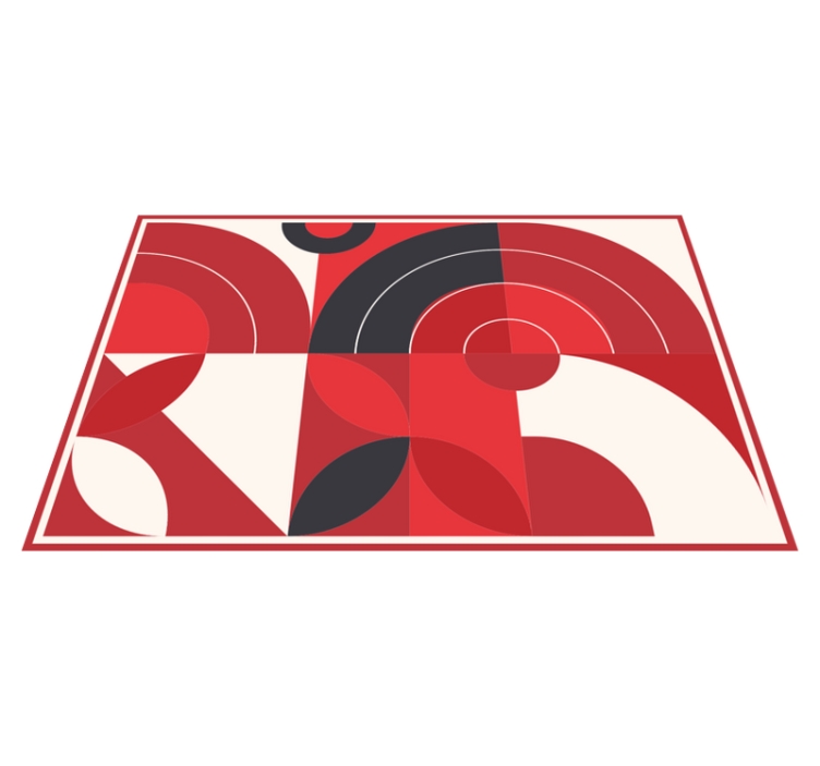 Pöytätabletti moderni eloisat geometriset muodot - Tenstickers