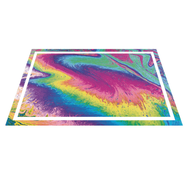 Alkuperäinen pöytätabletti eloisa abstrakti kuvio - Tenstickers