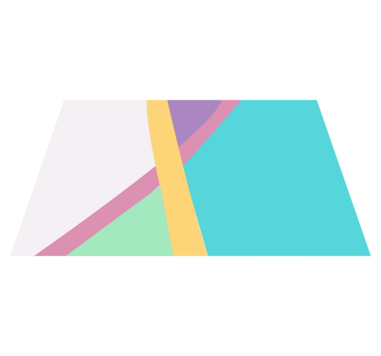 Moderni abstrakti värikerrospöytätabletti - Tenstickers