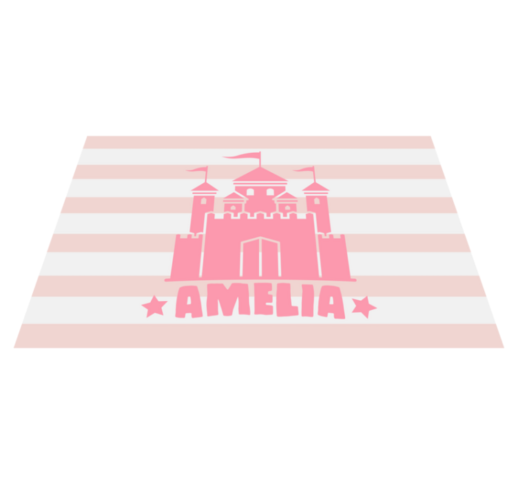 Lasten pöytätabletti linnoituslipuilla - Tenstickers