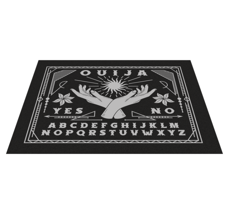 Mustavalkoinen ouija-lauta Alkuperäinen pöytätabletti - Tenstickers