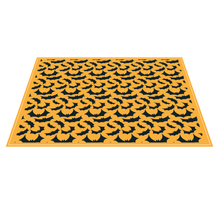 Halloween pöytätabletti lepakkokuviolla - Tenstickers