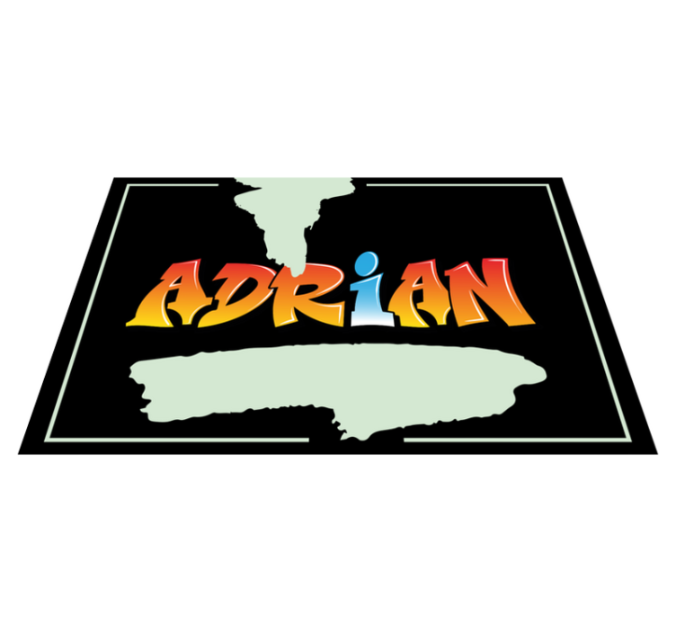 Nimesi graffitikirjain pöytätabletti nimellä - Tenstickers