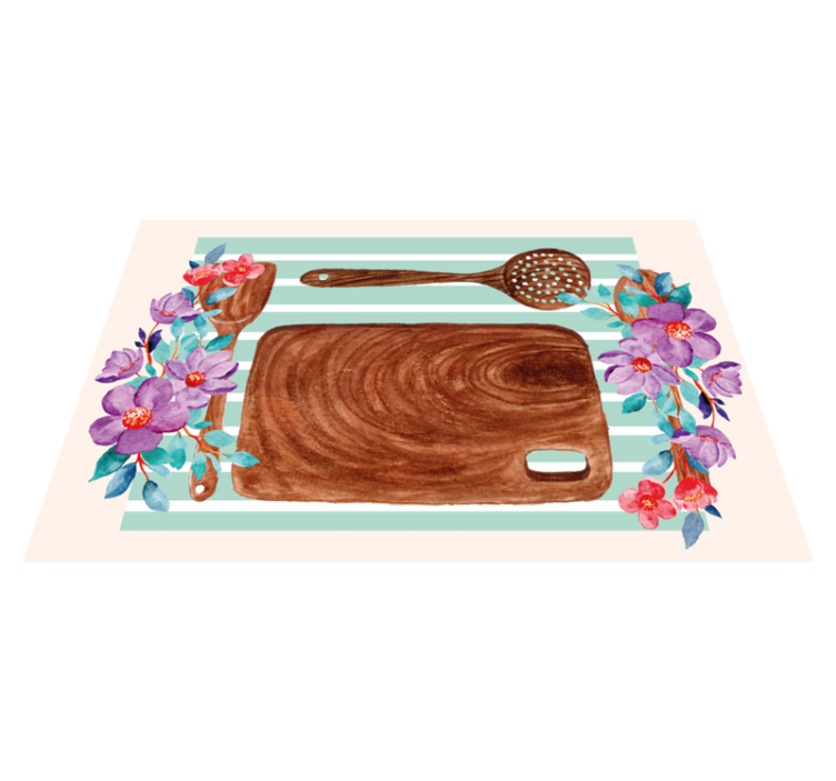 Elegantti ruokailukohtausalkuperäinen pöytätabletti - Tenstickers