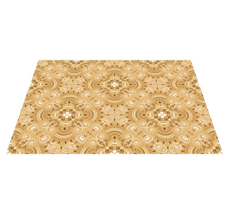 Vintage beige koristekuvio Alkuperäinen pöytätabletti - Tenstickers