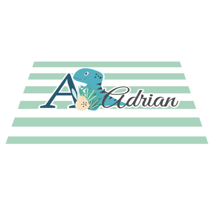 Dinosaurusten alkuperäinen muotoilu lasten pöytätabletti - Tenstickers