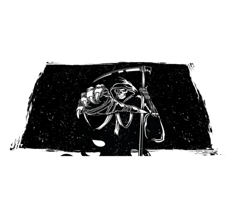 Paha siluetti alkuperäinen tarra pöytätabletti moderni - Tenstickers