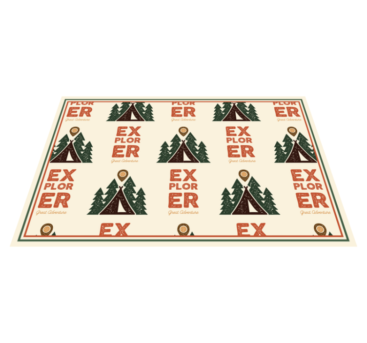 Alkuperäinen pöytätabletti seikkailun kuvio - Tenstickers