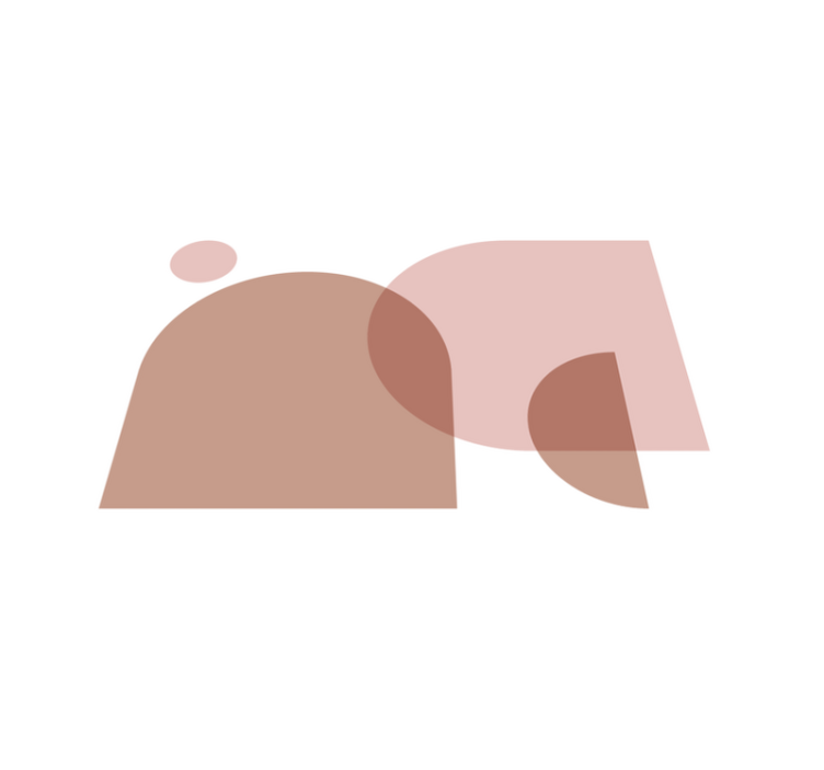 Pöytätabletti moderni nykyaikaiset geometriset muodot - Tenstickers